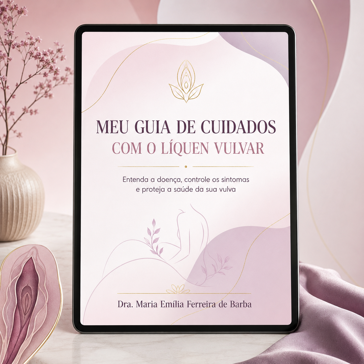 Capa do Guia de Cuidados com o Líquen Vulvar
