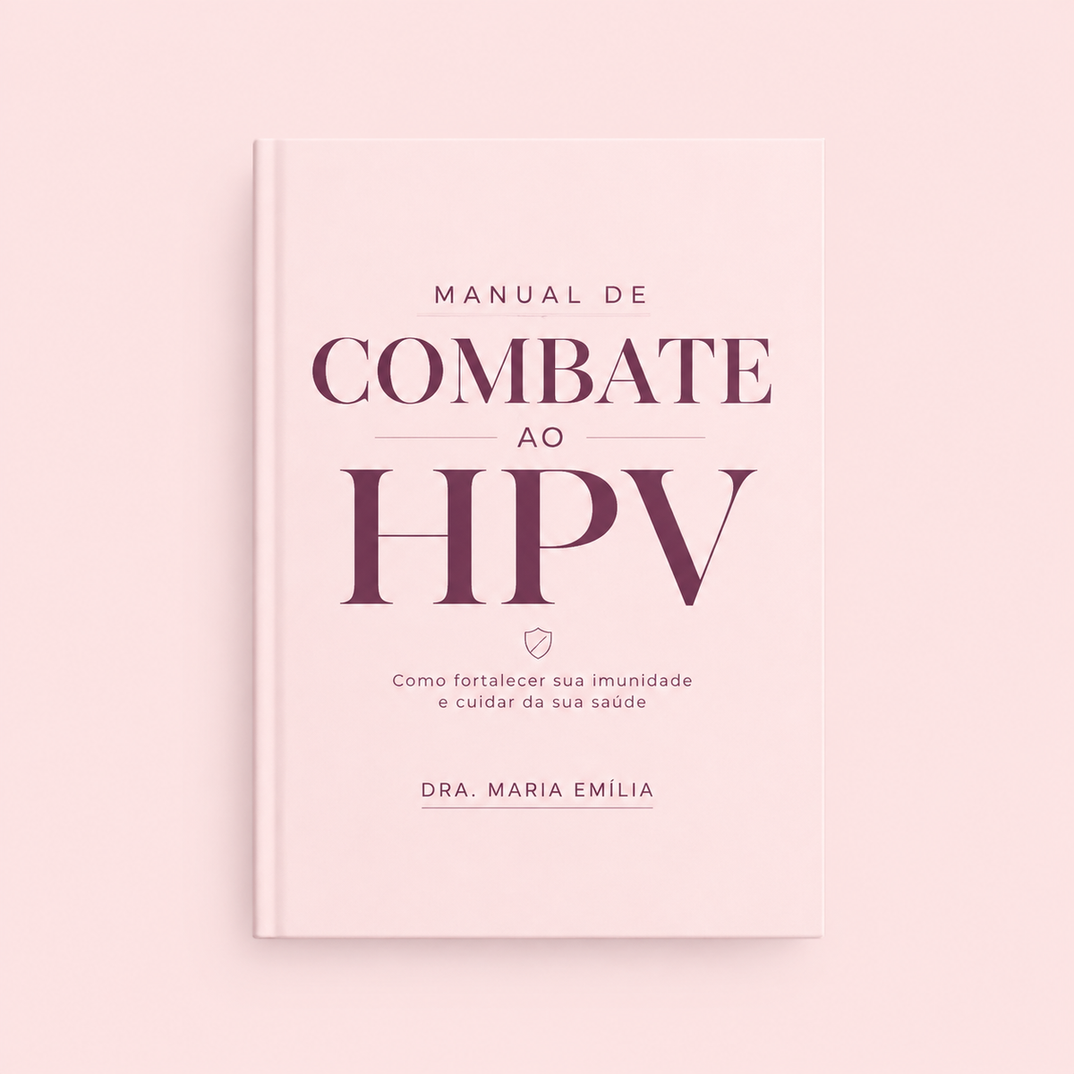 Capa do Manual de Combate ao HPV